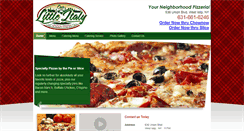 Desktop Screenshot of ourlittleitalypizzapasta.com